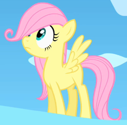 Size: 328x323 | Tagged: safe, screencap, fluttershy, pegasus, pony, the cutie mark chronicles, cropped, cute, female, filly, filly fluttershy, foal, mare, shyabetes, solo, spread wings, wings, younger