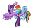 Size: 2513x2049 | Tagged: safe, artist:lunaying, derpibooru import, rainbow dash, twilight sparkle, twilight sparkle (alicorn), alicorn, pegasus, pony, female, heart, lesbian, shipping, simple background, transparent background, twidash