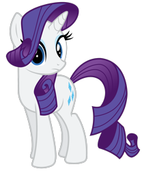 Size: 3000x3600 | Tagged: safe, artist:tomfraggle, rarity, pony, unicorn, simple background, solo, transparent background, vector