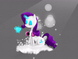 Size: 4724x3543 | Tagged: safe, artist:red, rarity, pony, unicorn, pixiv, solo, teacup