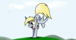 Size: 4096x2160 | Tagged: safe, artist:flamethegamer, derpy hooves, pegasus, pony, female, mare, solo