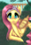 Size: 2480x3508 | Tagged: safe, artist:trojan-pony, fluttershy, pegasus, pony, female, mare, pink mane, solo, yellow coat