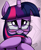 Size: 1776x2176 | Tagged: safe, artist:killryde, derpibooru import, twilight sparkle, pony, unicorn, adorkable, blushing, book, bust, cute, dork, embarrassed, female, glasses, hair bite, looking at you, mare, nervous, nom, portrait, signature, simple background, smiling, solo, twiabetes