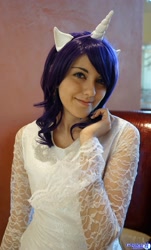 Size: 1237x2048 | Tagged: safe, rarity, human, cosplay, irl, irl human, photo