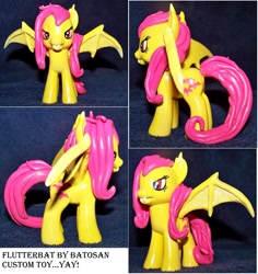 Size: 1912x2024 | Tagged: safe, artist:batosan, fluttershy, bats!, flutterbat, sculpture, solo