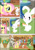 Size: 1240x1753 | Tagged: safe, artist:sakurafly101, angel bunny, fluttershy, pegasus, pony, comic, female, mare