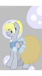 Size: 640x1136 | Tagged: artist needed, source needed, safe, derpy hooves, pegasus, pony, clothes, dress, female, gala dress, mare