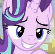 Size: 182x179 | Tagged: safe, screencap, starlight glimmer, pony, unicorn, marks for effort, cropped, female, mare