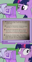 Size: 562x1078 | Tagged: safe, derpibooru import, twilight sparkle, book, exploitable meme, meme, obligatory pony, solo, text, tv meme, twilight snapple