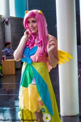 Size: 1366x2048 | Tagged: safe, artist:flying-fox, artist:koi-ishly, fluttershy, human, cosplay, irl, irl human, photo