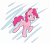 Size: 3931x3489 | Tagged: safe, artist:strachattack, pinkie pie, earth pony, pony, female, mare, pink coat, pink mane, simple background, solo, transparent background