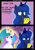 Size: 1200x1733 | Tagged: safe, artist:php92, princess celestia, princess luna, alicorn, pikachu, pony, dialogue, gamer luna, nintendo, nintendo ds, pokémon