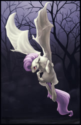 Size: 913x1407 | Tagged: safe, artist:meaninglessspine, fluttershy, pegasus, pony, female, flutterbat, mare, solo