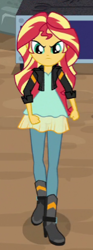 Size: 150x405 | Tagged: safe, screencap, sunset shimmer, equestria girls, movie magic, spoiler:eqg specials, cropped, solo