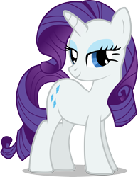 Size: 4584x5913 | Tagged: safe, artist:drewdini, rarity, pony, unicorn, absurd resolution, bedroom eyes, female, lidded eyes, looking at you, mare, simple background, solo, transparent background, vector