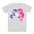 Size: 390x390 | Tagged: safe, pinkie pie, rarity, earth pony, pony, unicorn, clothes, hoofbump, shirt