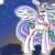 Size: 945x945 | Tagged: safe, artist:mast88, artist:megasweet, princess celestia, alicorn, pony, female, horn, mare, multicolored mane, solo, white coat