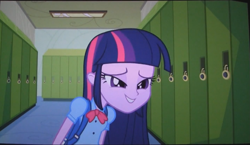 Size: 1427x825 | Tagged: safe, derpibooru import, screencap, twilight sparkle, equestria girls, equestria girls (movie), solo