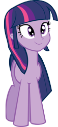 Size: 546x1194 | Tagged: safe, artist:php50, derpibooru import, twilight sparkle, hybrid, equestria girls, abomination, human head pony, simple background, smiling, solo, tardy, transparent background, twismile, vector, wat, what has magic done, what has science done, wtf