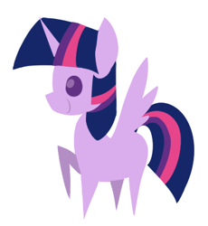 Size: 363x394 | Tagged: safe, artist:sunomii, derpibooru import, twilight sparkle, twilight sparkle (alicorn), alicorn, pony, female, mare, pointy ponies, solo