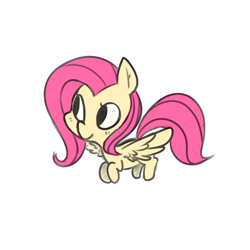 Size: 1280x1280 | Tagged: safe, artist:pegacornss, fluttershy, pegasus, pony, female, flying, mare, solo