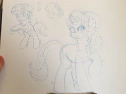 Size: 1280x960 | Tagged: safe, artist:stec-corduroyroad, starlight glimmer, oc, pony, unicorn, sketch, traditional art