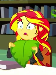 Size: 388x517 | Tagged: safe, screencap, sunset shimmer, epic fails (equestria girls), eqg summertime shorts, equestria girls, solo