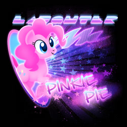 Size: 600x600 | Tagged: safe, artist:steveholt, pinkie pie, earth pony, pony, detailed background, female, mare, solo
