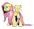 Size: 800x671 | Tagged: safe, artist:ellisarts, fluttershy, pegasus, pony, crying, sad, solo, watermark, wet, wet mane