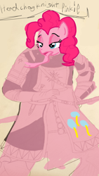 Size: 1080x1920 | Tagged: safe, artist:train wreck, pinkie pie, earth pony, pony, fantasy class, knight, solo, warhammer (game), warhammer 40k, warrior