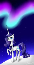 Size: 1024x1969 | Tagged: safe, artist:pxoenix2014, rarity, pony, unicorn, female, horn, mare, solo, white coat