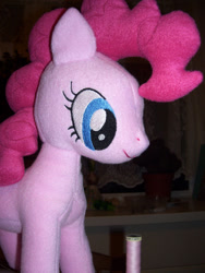 Size: 900x1196 | Tagged: safe, artist:pinkamoone, pinkie pie, irl, photo, plushie