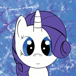 Size: 800x800 | Tagged: safe, artist:phenoix12, rarity, pony, unicorn, bust, portrait, solo