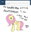 Size: 680x780 | Tagged: safe, artist:moonblizzard, fluttershy, pegasus, pony, ask, rarity answers, solo, tumblr