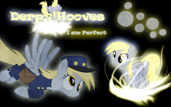 Size: 1680x1050 | Tagged: safe, artist:arakareeis, derpy hooves, pegasus, pony, female, mare, wallpaper