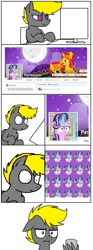 Size: 960x2592 | Tagged: safe, artist:pencil bolt, starlight glimmer, oc, oc:pencil bolt, pony, big eyes, empathy cocoa, floppy ears, i mean i see, male, short comic