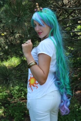 Size: 1024x1536 | Tagged: safe, artist:artisticangel17, princess celestia, human, cosplay, irl, irl human, photo