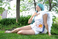 Size: 2048x1365 | Tagged: safe, artist:artisticangel17, princess celestia, human, cosplay, irl, irl human, photo