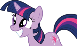 Size: 7302x4438 | Tagged: safe, artist:tim015, derpibooru import, twilight sparkle, the cutie mark chronicles, absurd resolution, happy, simple background, smiling, solo, transparent background, vector