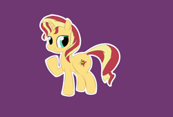 Size: 3496x2362 | Tagged: safe, artist:taurson, sunset shimmer, pony, unicorn, female, mare, solo