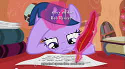 Size: 640x355 | Tagged: safe, derpibooru import, screencap, twilight sparkle, solo, youtube caption