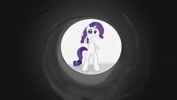 Size: 1920x1080 | Tagged: safe, artist:ranviet, rarity, pony, unicorn, bipedal, gunbarrel, james bond, parody