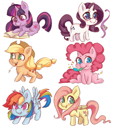 Size: 5830x6374 | Tagged: safe, artist:corelle-vairel, derpibooru import, applejack, fluttershy, pinkie pie, rainbow dash, rarity, twilight sparkle, earth pony, pegasus, pony, unicorn, absurd resolution, book, mane six