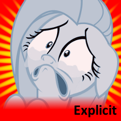 Size: 250x250 | Tagged: safe, fluttershy, pegasus, pony, filli vanilli, crying, meta, solo, spoilered image joke