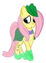 Size: 500x682 | Tagged: artist needed, safe, fluttershy, clothes, cosplay, costume, robin hood, solo