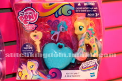 Size: 1280x853 | Tagged: safe, fluttershy, breezie, pegasus, pony, it ain't easy being breezies, brushable, rainbow power, sea breezie, toy, toy fair 2014