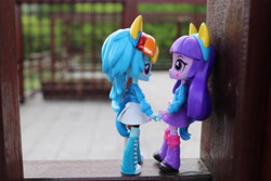 Size: 6000x4000 | Tagged: safe, artist:artofmagicpoland, derpibooru import, rainbow dash, twilight sparkle, equestria girls, doll, equestria girls minis, female, lesbian, shipping, toy, twidash