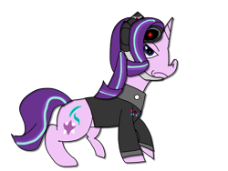 Size: 2048x1536 | Tagged: artist needed, safe, starlight glimmer, pony, unicorn, 1000 hours in ms paint, aviator goggles, bomber crew, franziska festung, ragelight glimmer, simple background, solo, transparent background