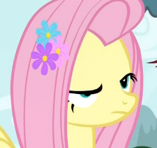 Size: 225x211 | Tagged: safe, screencap, fluttershy, pegasus, pony, filli vanilli, season 4, solo