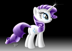 Size: 2800x2000 | Tagged: safe, artist:impacttesla, rarity, pony, unicorn, female, horn, mare, solo, white coat